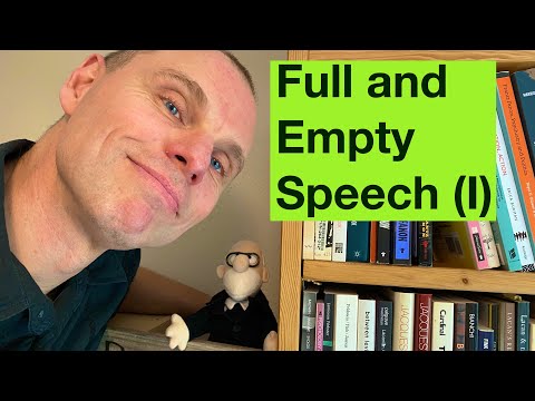 Видео: Полная и пустая речь (1 из 5): «Давайте поговорим обо мне!»