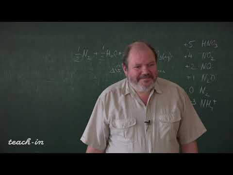 Видео: Бычков А. Ю. - Геохимия отдельных элементов - 19. Геохимия азота. Геохимия кислорода