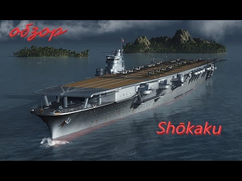 Видео: Авианосец  Shokaku. World of Warsships. Обзор.