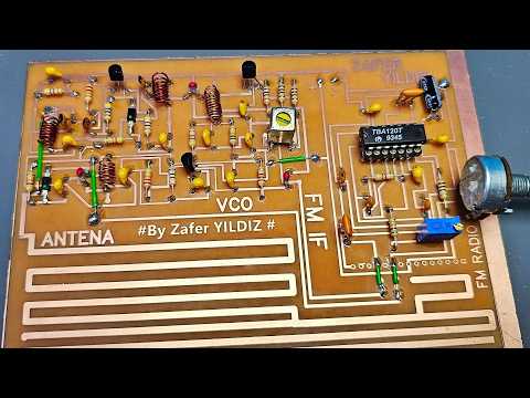 Видео: Уникальная конструкция – FM-радио с транзисторным тюнером и встроенной антенной