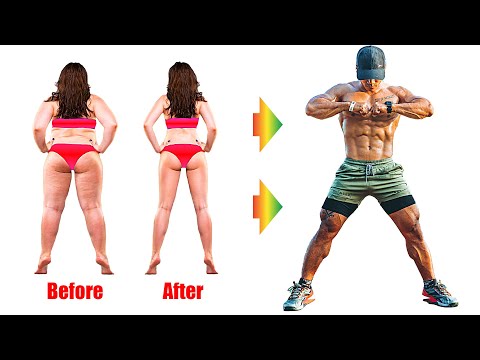 Видео: Простая высокоинтенсивная тренировка для похудения № 14.