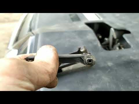 Видео: Citroen c5 как снять рычаг открытия капота