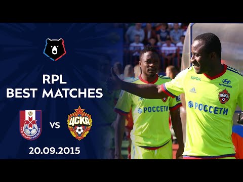 Видео: Классика РПЛ | «Мордовия» – ЦСКА, 20.09.2015