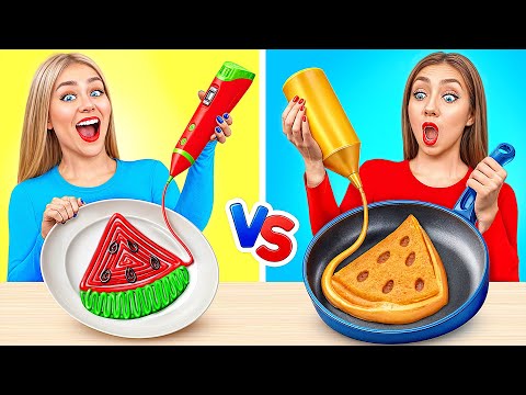 Видео: Крутой Арт-Челлендж: 3d-Ручка и Блинчики от Multi DO Joy