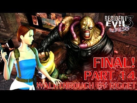 Видео: Resident Evil 3 Nemesis Прохождение Часть 14 "Последний побег" Финал!