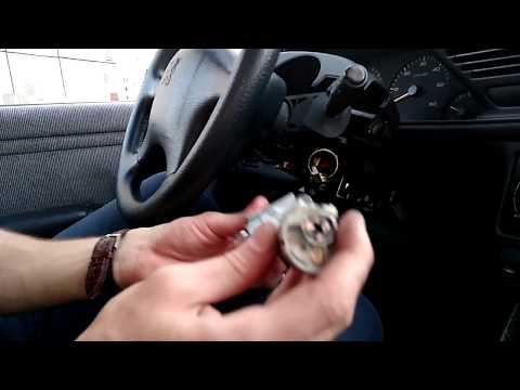 Видео: Пежо 605 замок зажигания