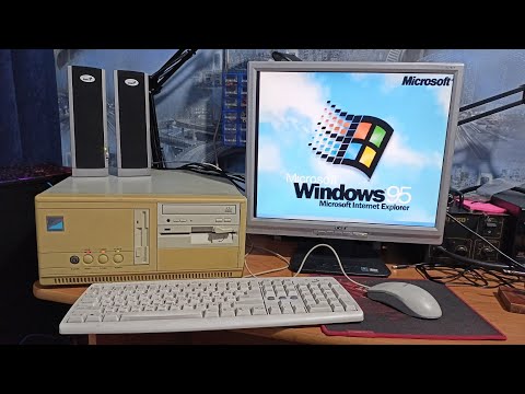 Видео: IBM PC 486 DX2 - собрал раритет