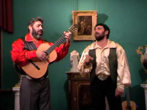 Видео: Фёдор и Ян Панченко - "Тихо сумерки спустились"