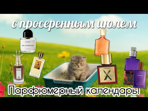 Видео: ПАРФЮМЕРНЫЙ КАЛЕНДАРЬ | АРОМАТЫ ИЮЛЯ