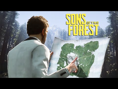 Видео: ПУТЬ К ЦЕНТРУ ОСТРОВА в Sons Of The Forest