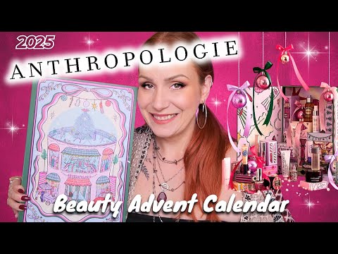 Видео: Распаковка адвент-календаря красоты Anthropologie 2025 | Доставка по всему миру!
