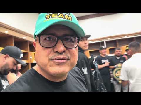 Видео: Роберт Гарсия после победы нокаутом над Вергилием