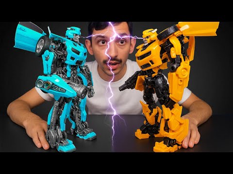 Видео: 😱 LEGO ТРАНСФОРМЕР за $100,000 против НАСТОЯЩИХ ТРАНСФОРМЕРОВ – Безумная DIY битва! 💥