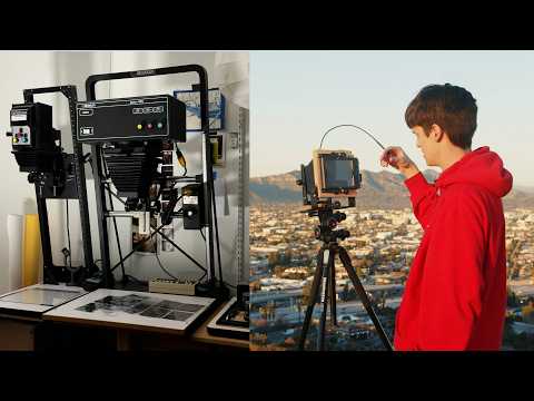 Видео: Мой первый опыт печати пленки 4x5 в фотолаборатории!