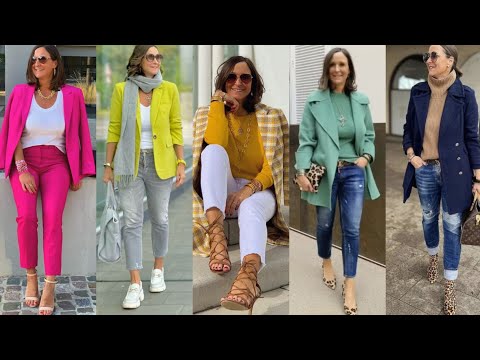 Видео: Естественные женщины старше 50, 60, 70 лет / идеи нарядов / трендовые наряды 2025 года