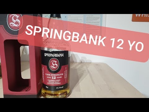 Видео: #вискипанорама #вискиобзор #springbank Виски обзор 193. Springbank 12 YO, 57.1% alc