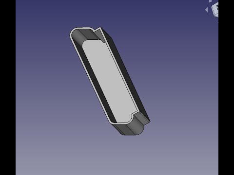 Видео: FeeCad Стенка 4 мм