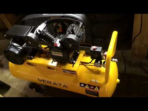 Видео: Компрессор VERATA ACR-100/450 Часть 2  Замер и Производительность