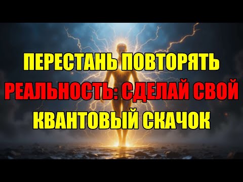 Видео: Застрял В Дне Сурка? Эта Техника Квантового Скачка Изменит Твою Реальность Навсегда.