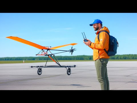 Видео: Самый странный из когда-либо созданных дистанционно управляемых летательных аппаратов.