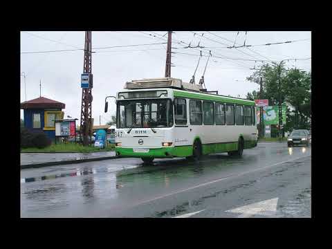 Видео: Троллейбусный парк №1 300-399. Петрозаводск