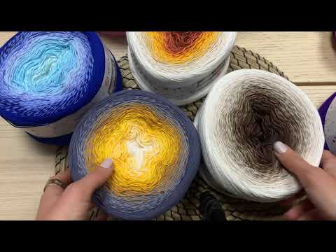 Видео: Новинка!! Пряжа Yarn Art Rosegarden!!