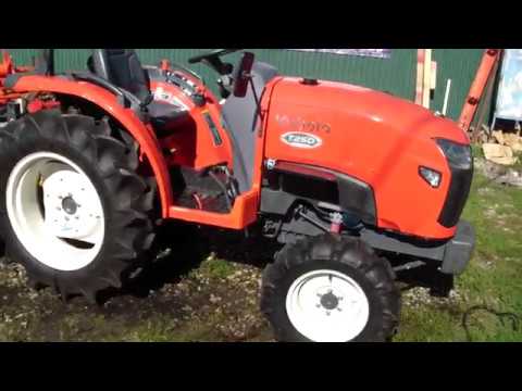 Видео: ЯПОНСКИЙ МИНИ ТРАКТОР KUBOTA T25D