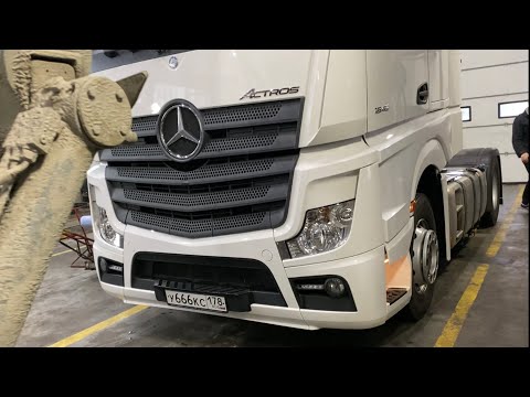 Видео: Мерседес Актрос еду в СТО )👌