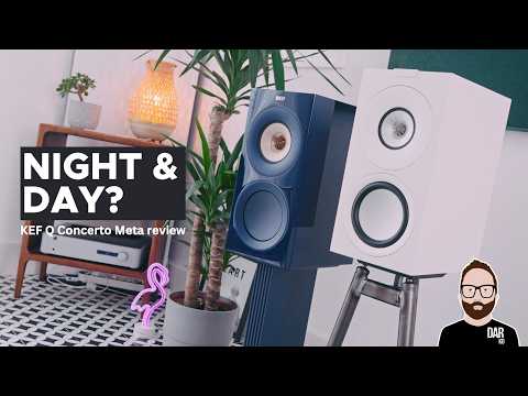Видео: KEF Q Concerto Meta (в сравнении с KEF R3 Meta, Wharfedale Linton и другими)