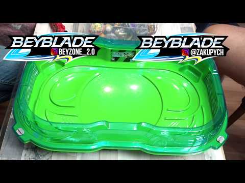 Видео: БИТВА ВСЕХ Волчков от Hasbro Бейзон против Закупыча на арене SlingShock Beyblade Burst Turbo