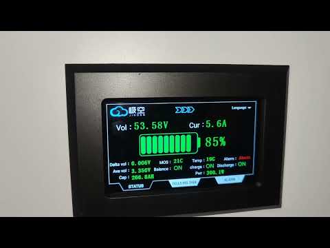 Видео: СЭС //Пасмурно// Блекаут// Реле напряжения //Блок Питания //LiFePo4 314 а ч