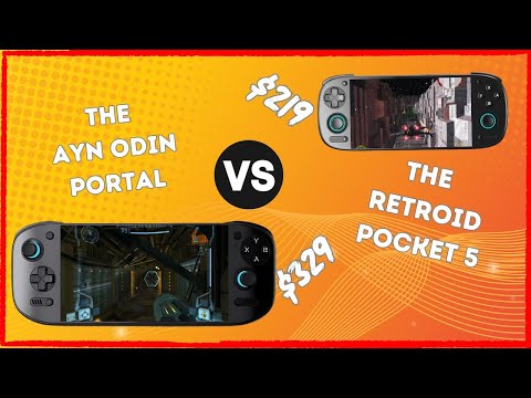Видео: Odin 2 Portal против Retroid Pocket 5: стоит ли премиум-версия Portal в размере 110 долларов?