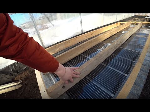 Видео: Новая идея рассадника: тёплый пол