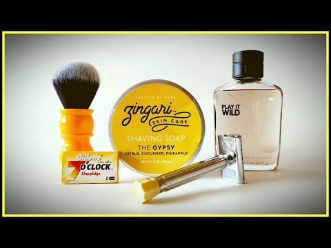 Видео: Бритье! Осеннее бритьё! Merkur Progress Long - Gillette 7o'clock - Yaqi - Zingari - PlayBoy - Чаша3D