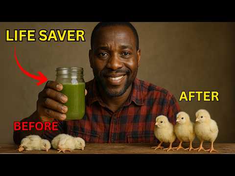 Видео: В прошлом году я потерял 40 цыплят, но не после того, как использовал это! (сок алоэ вера)