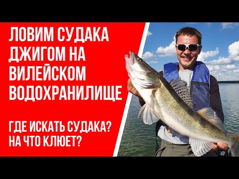 Видео: Ловля судака на  джиг на Вилейском водохранилище