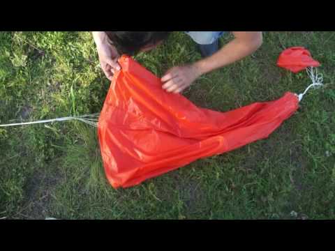 Видео: Parachute for Skywalker X8 (Парашютный модуль для беспилотников на примере Skywalker X8)