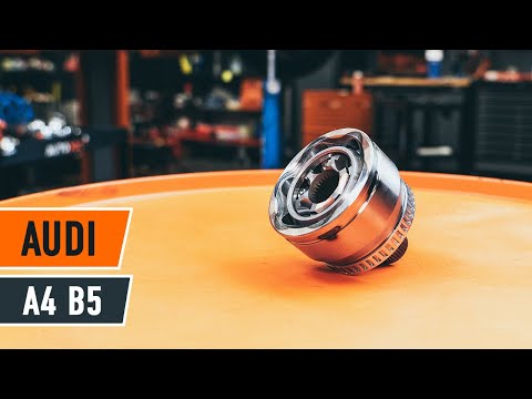 Видео: Как да сменим каре полуоска на AUDI A4 B5 Седан [AUTODOC УРОК]