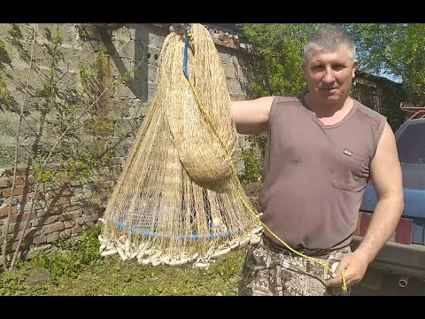 Видео: Кастинговая сеть с кольцом, как легко забрасывать.