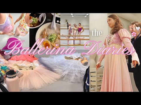 Видео: Дневники балерины 🩰⭐️🕺🍂🍜 серия 8 {Репетиции на сцене, Примерка костюмов, Рамен, Новые пуанты?, Ос...
