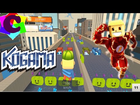 Видео: Когама Бегущий по Городу. Невероятная Трасса в City Run Kogama