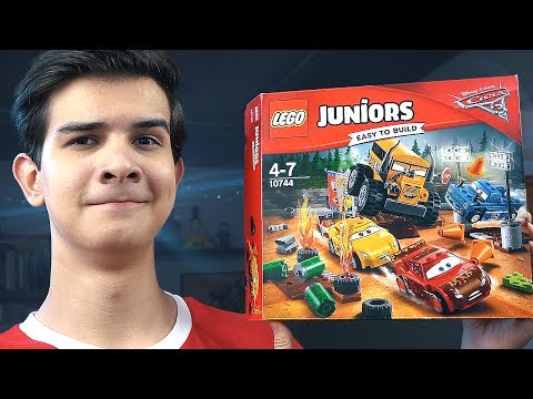 Видео: LEGO Тачки 3: ГОНКА В ГРЯЗИ - Набор На Обзор (10744)