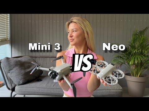 Видео: mini3 & neo сравнение дрона в полетах.