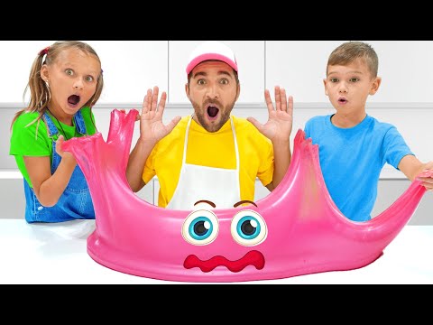 Видео: Приключения слаймов для детей — Забавные истории игрушек
