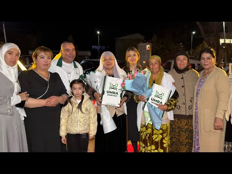 Видео: ЖАННАТИМ ОНАМ. УМРА САФАРИГА ЁЛЛАНМА СОВГА КИЛИШДИ 