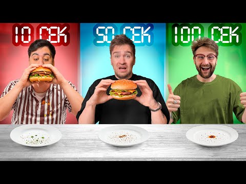 Видео: 10 СЕК VS 50 СЕК VS 100 СЕК ЧЕЛЛЕНДЖ!