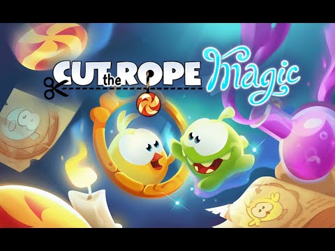 Видео: Cut the Rope Magic - Волшебные приключения Ом Нома! Скачать бесплатно.