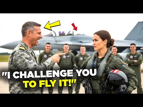 Видео: Адмирал в шутку посоветовал ей полетать на F-12, пока она не сделала что-то, что заставило его за...