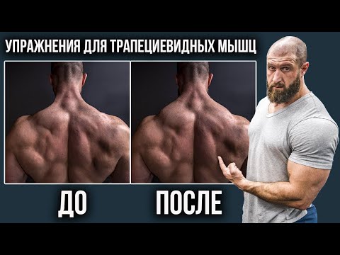 Видео: Самые эффективные упражнения для трапециевидных мышц