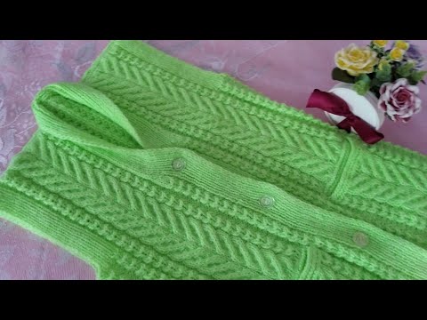 Видео: Жилет спицами/ женский жилет безрукавка/описание жилета
